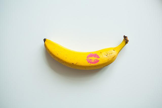 rtěnka na banánu